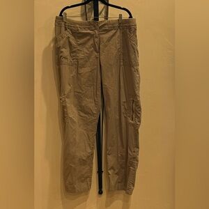 Chico’s Khaki Convertible Cargo Pants